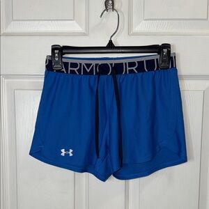 Under Armour Women's Vibrant Blue Athletic Shorts